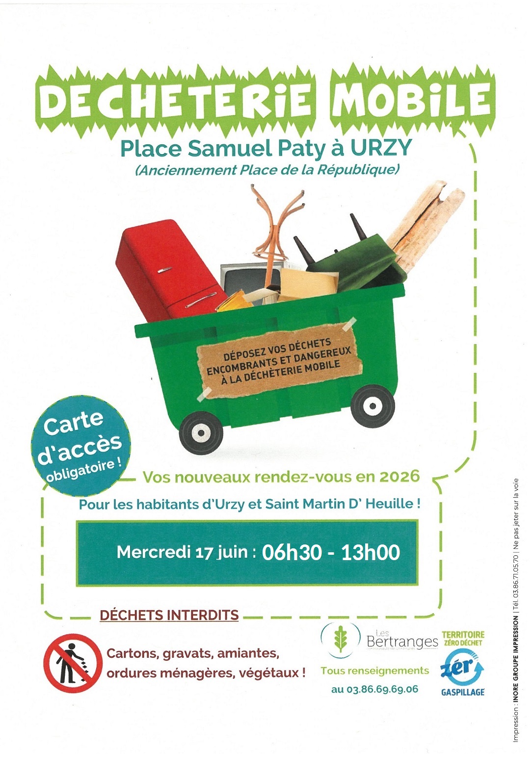 Déchetterie mobile