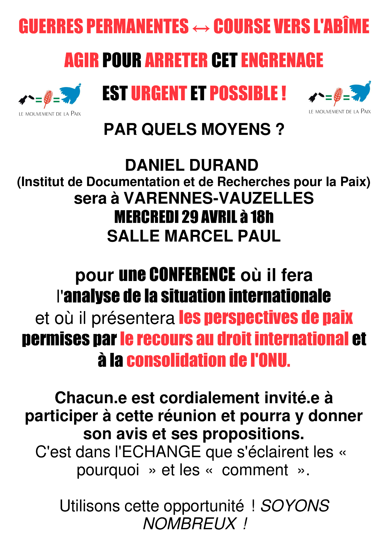 Conférence